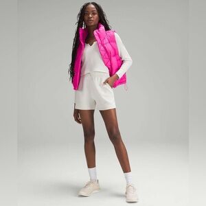 Lululemon Softstreme High-Rise Short 4", color: bone